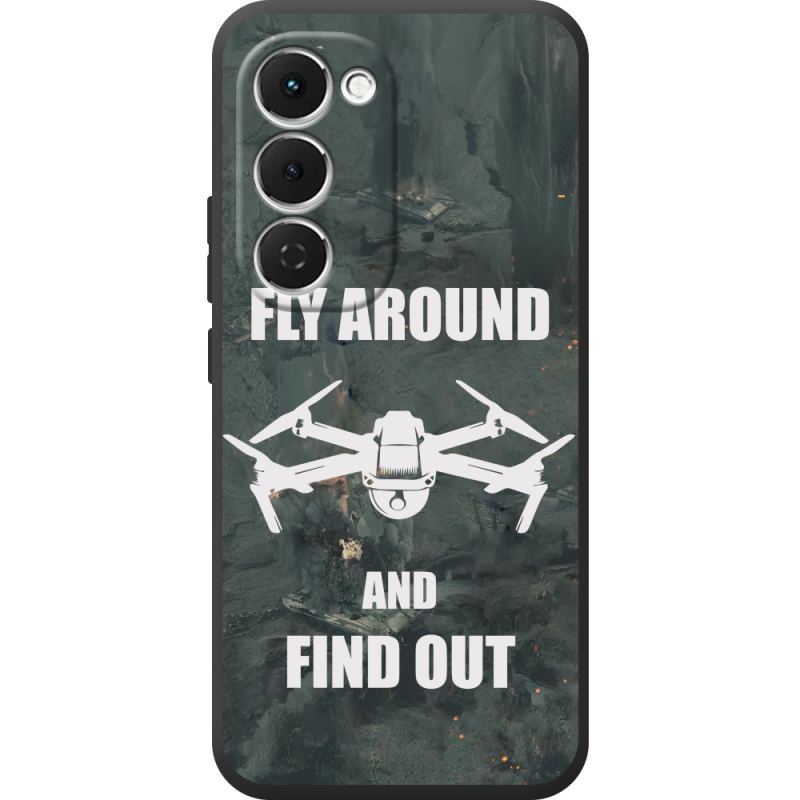 Чохол BoxFace Tecno Spark 40 Pro Plus Дрон Fly Around