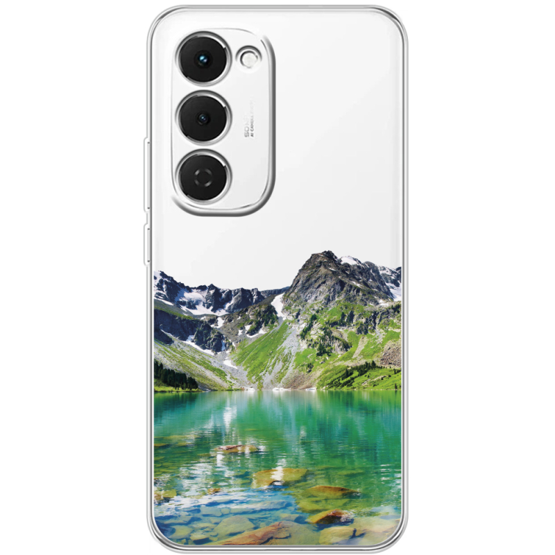 Прозорий чохол BoxFace Tecno Spark 40 Pro Plus Green Mountain