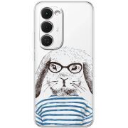 Прозорий чохол BoxFace Tecno Spark 40 Pro Plus MR. Rabbit