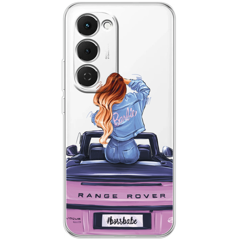 Прозорий чохол BoxFace Tecno Spark 40 Pro Plus Boss Babe