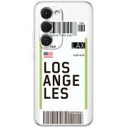 Прозорий чохол BoxFace Tecno Spark 40 Pro Plus Ticket Los Angeles