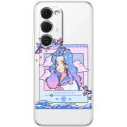 Прозорий чохол BoxFace Tecno Spark 40 Pro Plus The Sakuras Will Cry For You