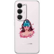 Прозорий чохол BoxFace Tecno Spark 40 Pro Plus Selena Gomez