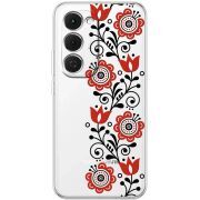 Прозорий чохол BoxFace Tecno Spark 40 Pro Plus Ethno Ornament