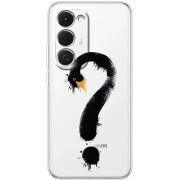 Прозорий чохол BoxFace Tecno Spark 40 Pro Plus Swan question