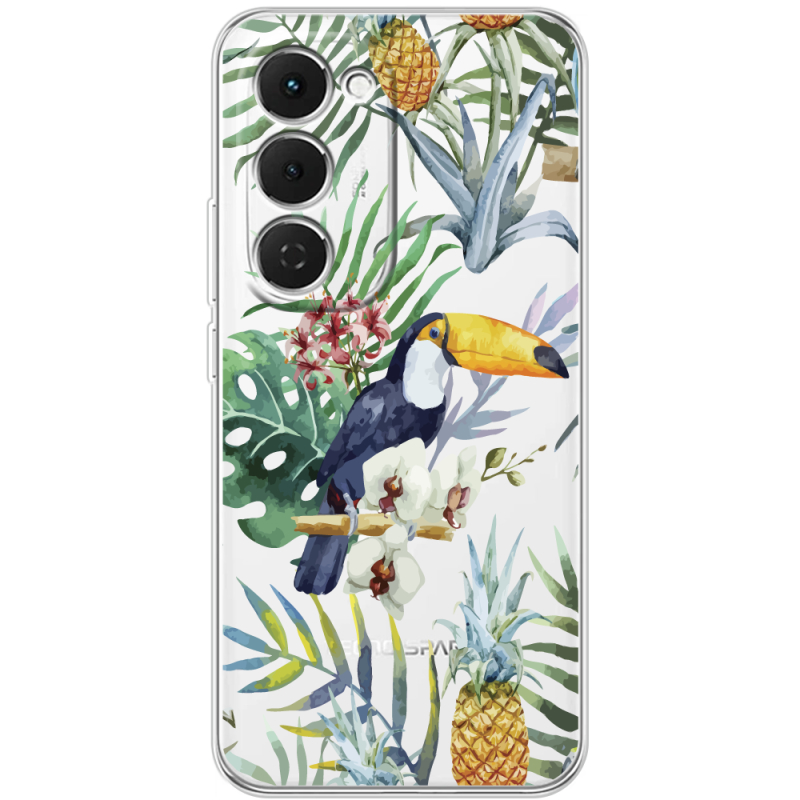 Прозорий чохол BoxFace Tecno Spark 40 Pro Plus Tucan