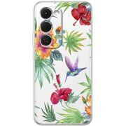 Прозорий чохол BoxFace Tecno Spark 40 Pro Plus Tropical