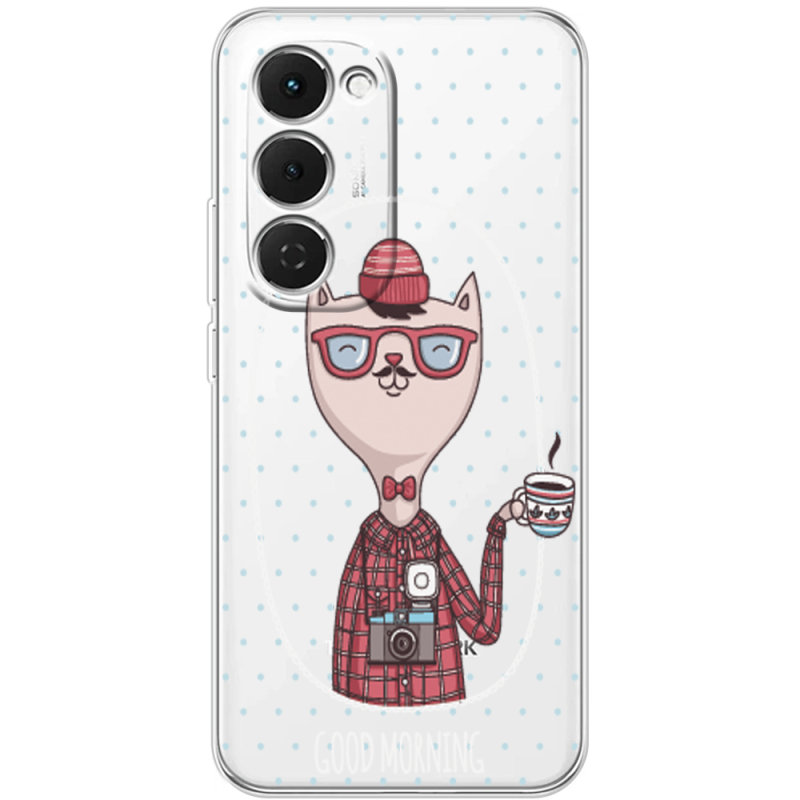 Прозорий чохол BoxFace Tecno Spark 40 Pro Plus Good Morning