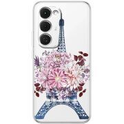 Чохол зі стразами Tecno Spark 40 Pro Plus Eiffel Tower