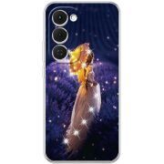 Чохол зі стразами Tecno Spark 40 Pro Plus Girl with Umbrella