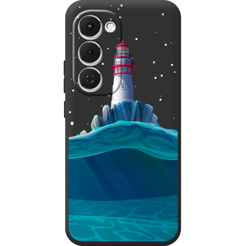 Чорний чохол BoxFace Tecno Spark 40 Pro Plus Lighthouse