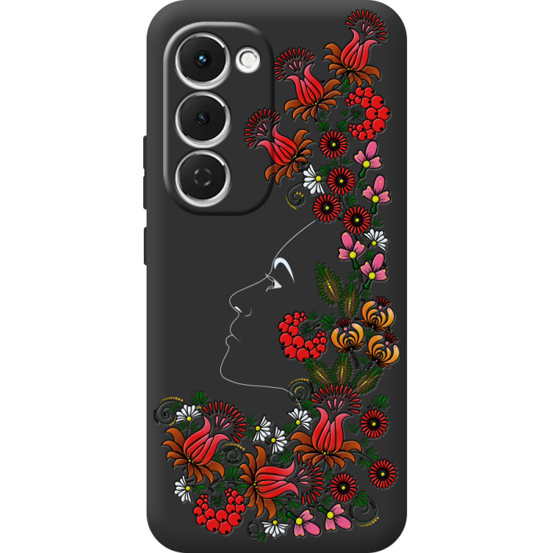 Чорний чохол BoxFace Tecno Spark 40 Pro Plus 3D Ukrainian Muse