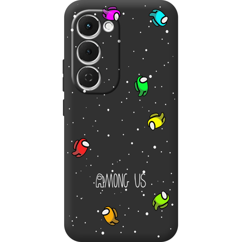 Чорний чохол BoxFace Tecno Spark 40 Pro Plus Among Us Invisible