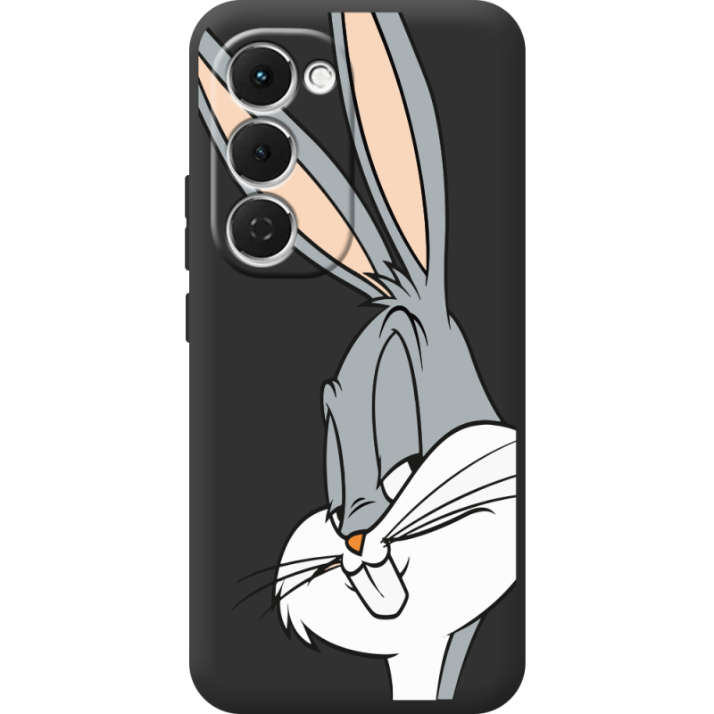 Чорний чохол BoxFace Tecno Spark 40 Pro Plus Lucky Rabbit