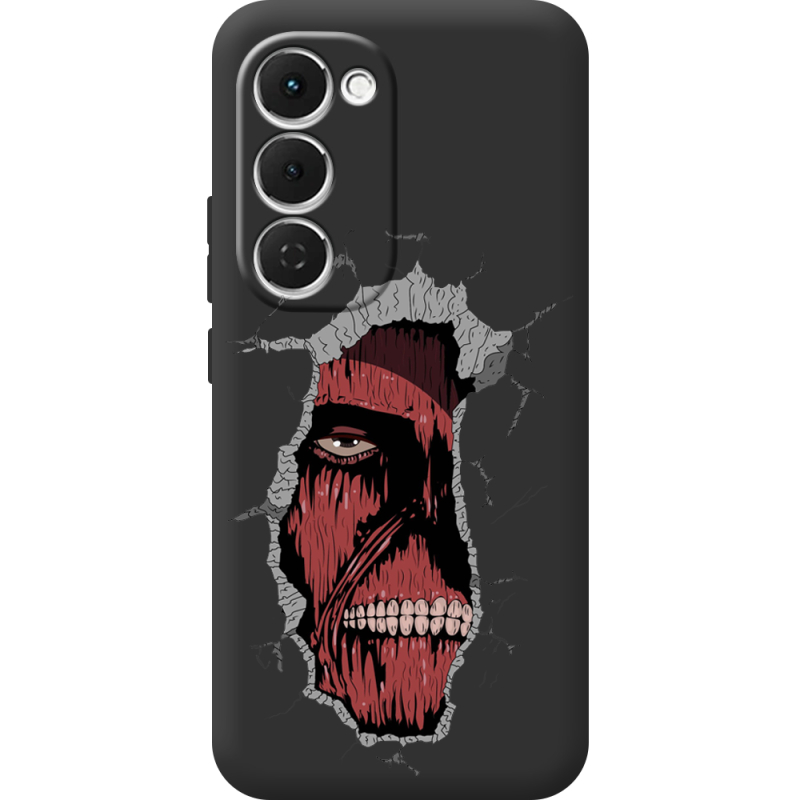 Чорний чохол BoxFace Tecno Spark 40 Pro Plus Нападение на Титана