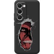 Чорний чохол BoxFace Tecno Spark 40 Pro Plus Нападение на Титана