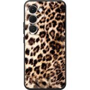 Чорний чохол BoxFace Tecno Spark 40 Pro Plus Леопардовий