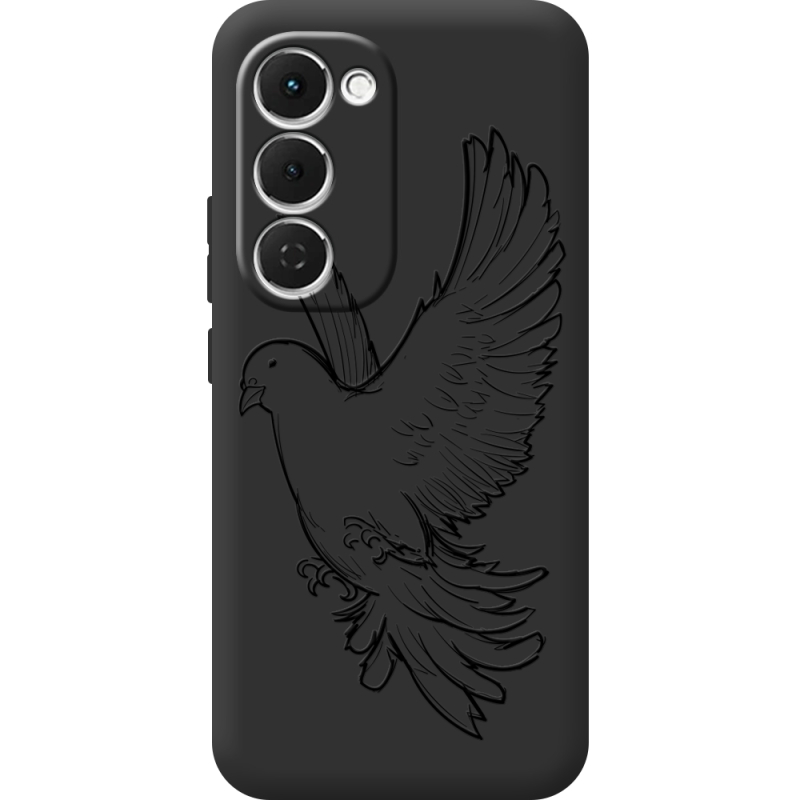 Чорний чохол BoxFace Tecno Spark 40 Pro Plus Dove