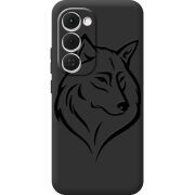 Чорний чохол BoxFace Tecno Spark 40 Pro Plus Wolf