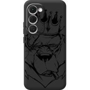 Чорний чохол BoxFace Tecno Spark 40 Pro Plus Bear King