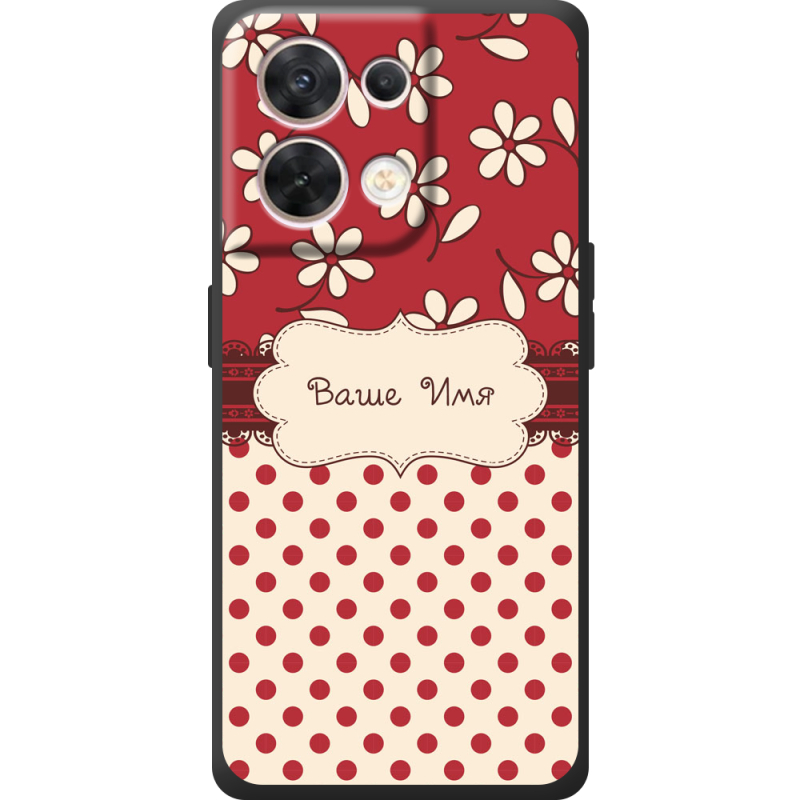 Чохол BoxFace OPPO Reno 8 5G Именной Polka Dots