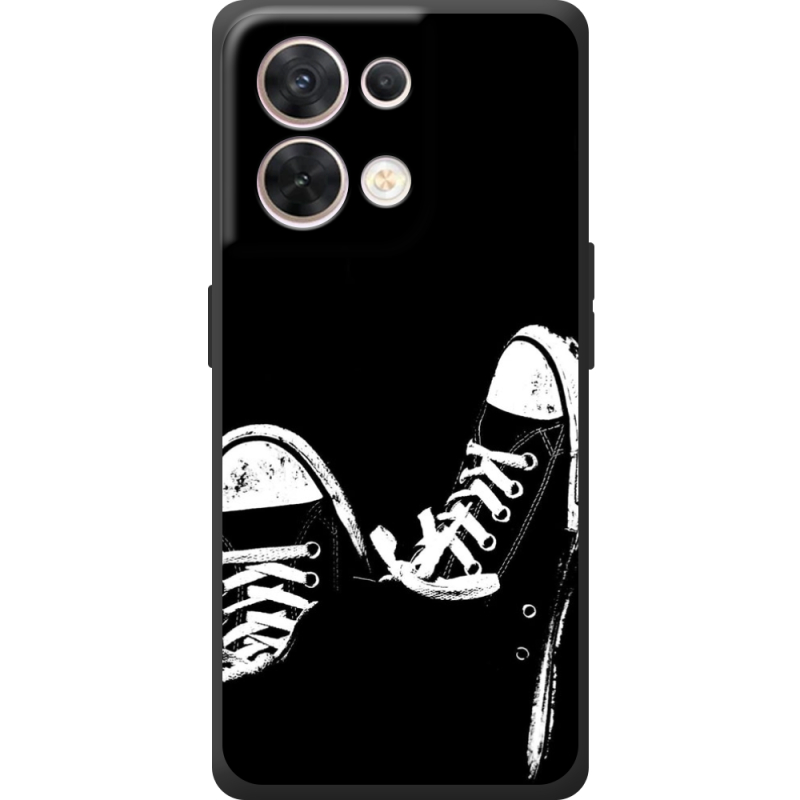 Чохол BoxFace OPPO Reno 8 5G Black Sneakers