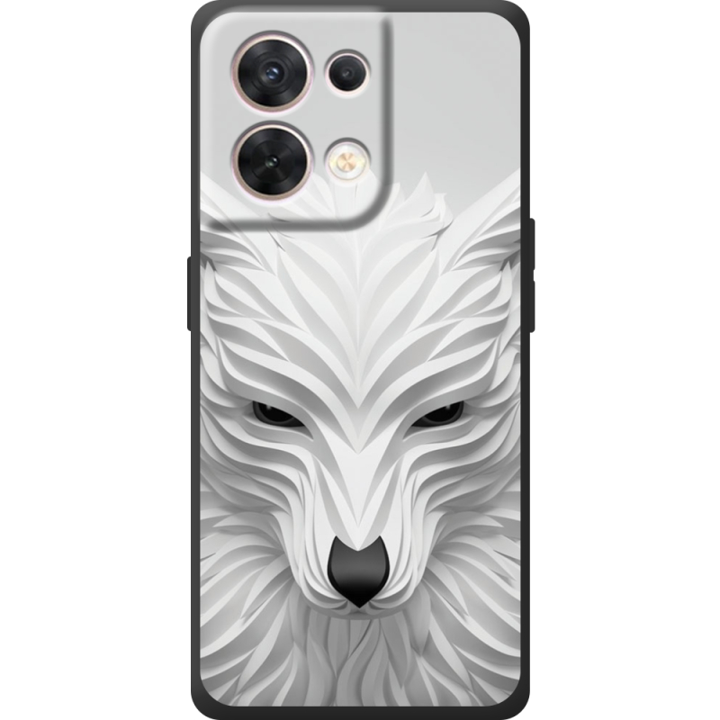 Чохол BoxFace OPPO Reno 8 5G White Wolf