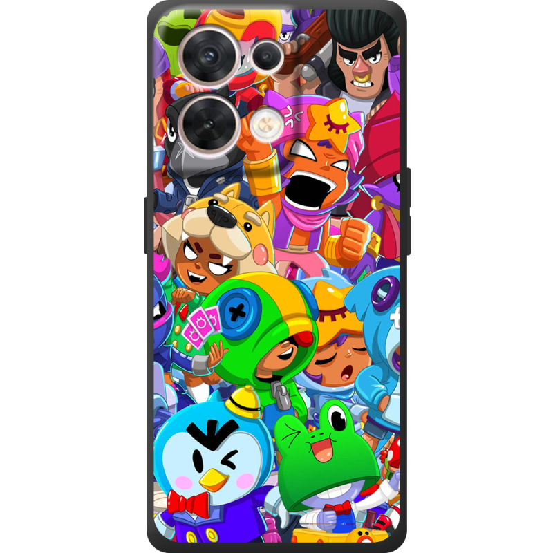 Чохол BoxFace OPPO Reno 8 5G friends brawl stars