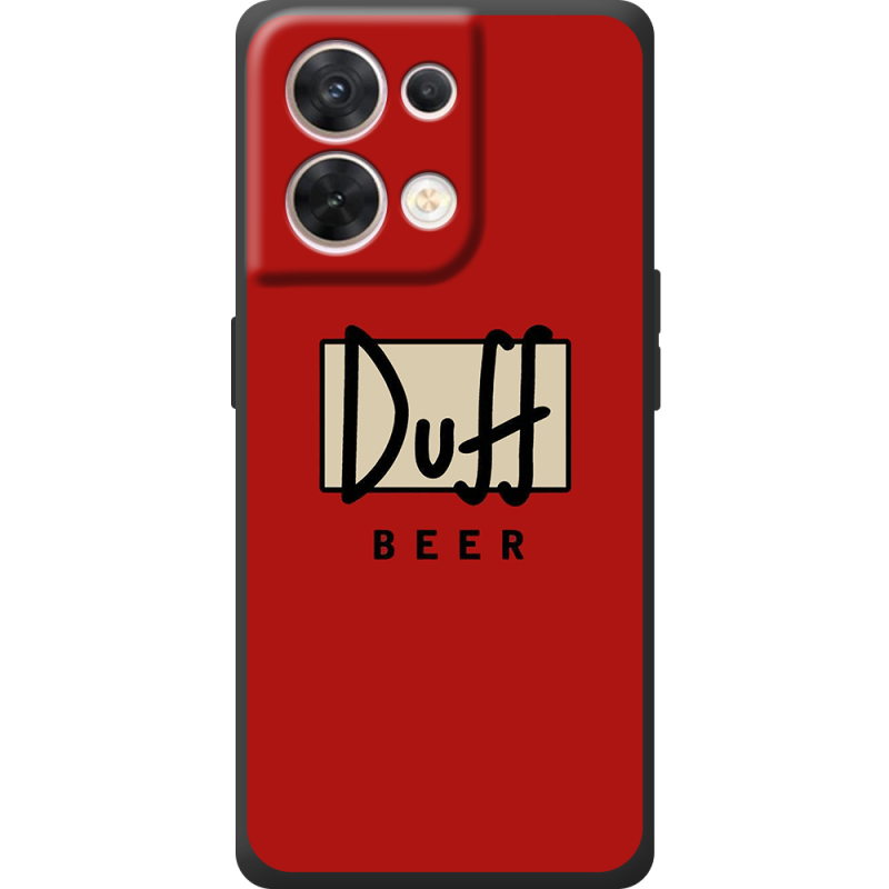 Чохол BoxFace OPPO Reno 8 5G Duff beer