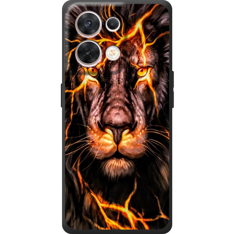 Чохол BoxFace OPPO Reno 8 5G Fire Lion