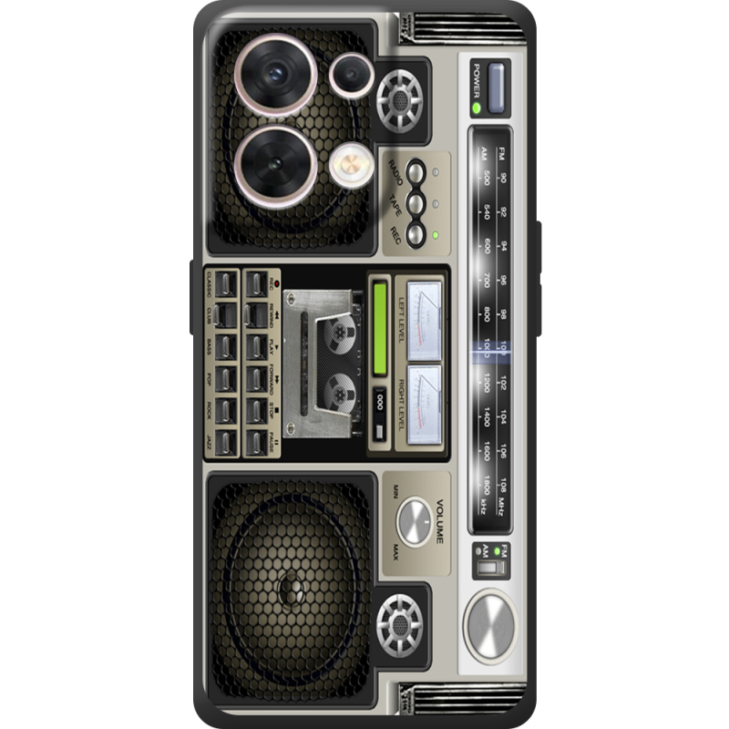 Чохол BoxFace OPPO Reno 8 5G Old Boombox