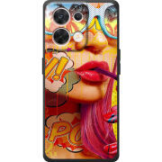 Чохол BoxFace OPPO Reno 8 5G Yellow Girl Pop Art