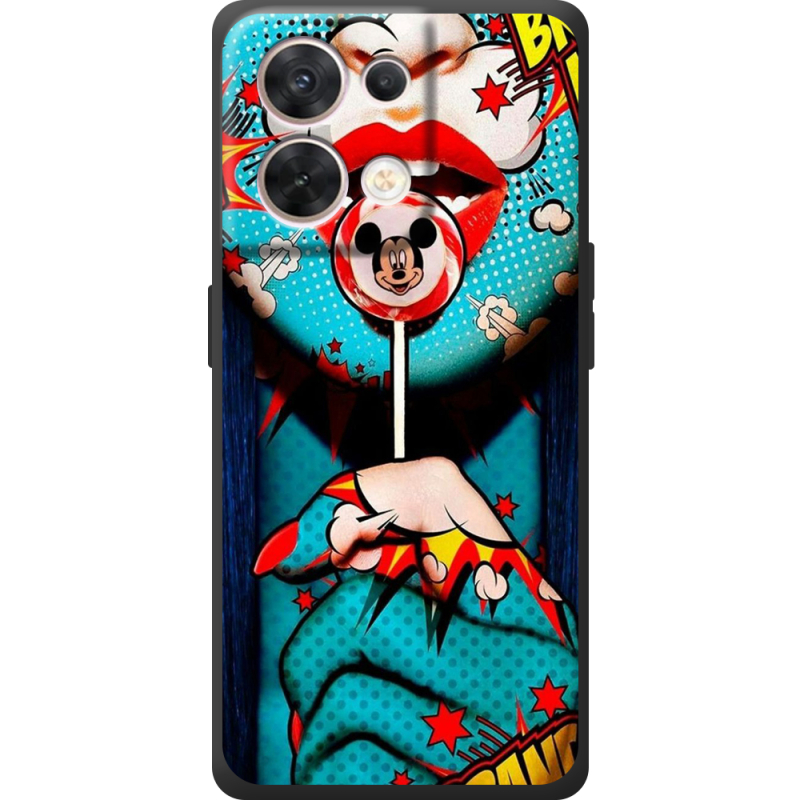 Чохол BoxFace OPPO Reno 8 5G Girl Pop Art