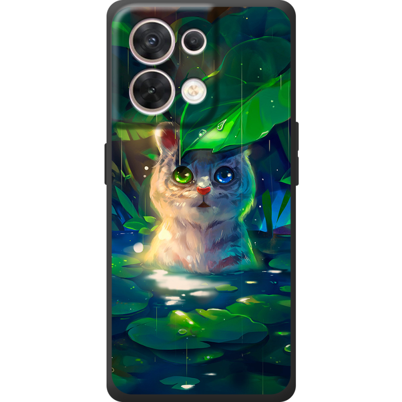 Чохол BoxFace OPPO Reno 8 5G White Tiger Cub
