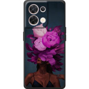 Чохол BoxFace OPPO Reno 8 5G Exquisite Purple Flowers