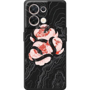Чохол BoxFace OPPO Reno 8 5G Snake Rose