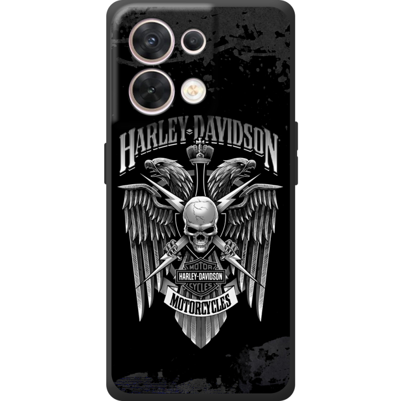 Чохол BoxFace OPPO Reno 8 5G Harley Davidson