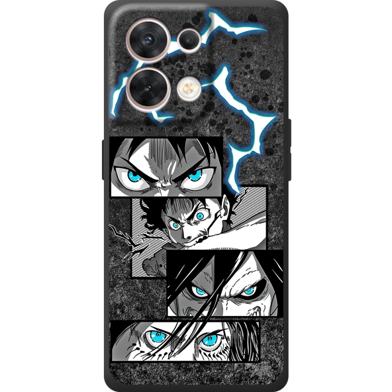 Чохол BoxFace OPPO Reno 8 5G Eren Yeager Transformation