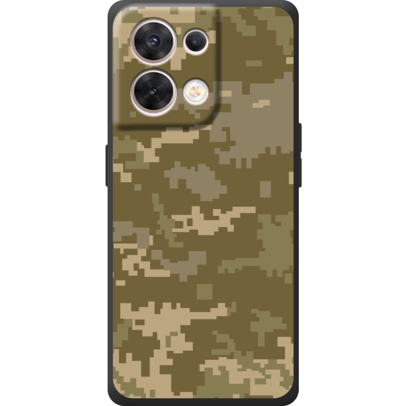 Чохол BoxFace OPPO Reno 8 5G Камуфляж ЗСУ