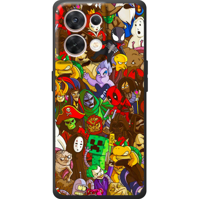 Чохол BoxFace OPPO Reno 8 5G Злодеи