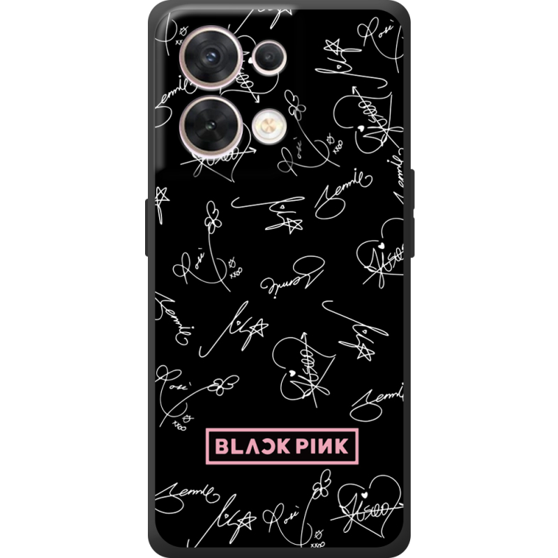 Чохол BoxFace OPPO Reno 8 5G Blackpink автограф