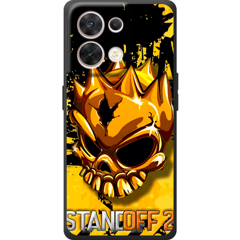 Чохол BoxFace OPPO Reno 8 5G StandOff 2 gold