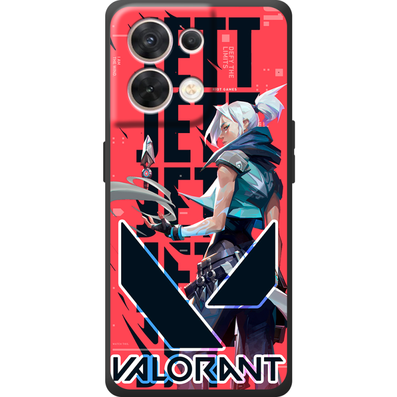 Чохол BoxFace OPPO Reno 8 5G Valorant Jett