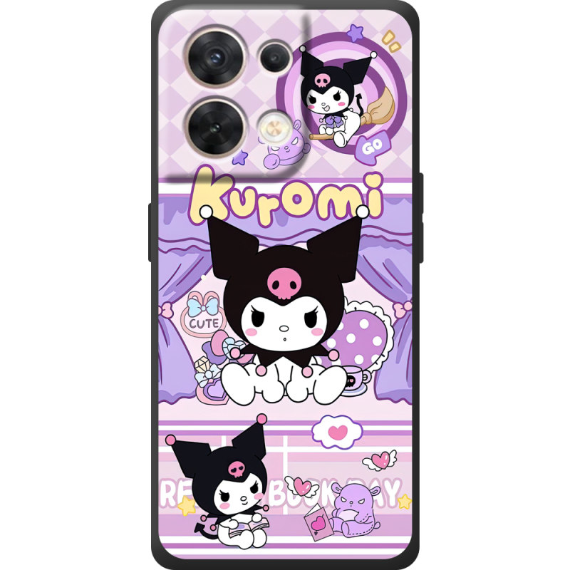 Чохол BoxFace OPPO Reno 8 5G Милі пустощі Kuromi