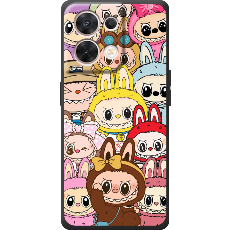 Чохол BoxFace OPPO Reno 8 5G Labubu