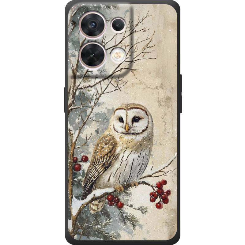 Чохол BoxFace OPPO Reno 8 5G Christmas Owl