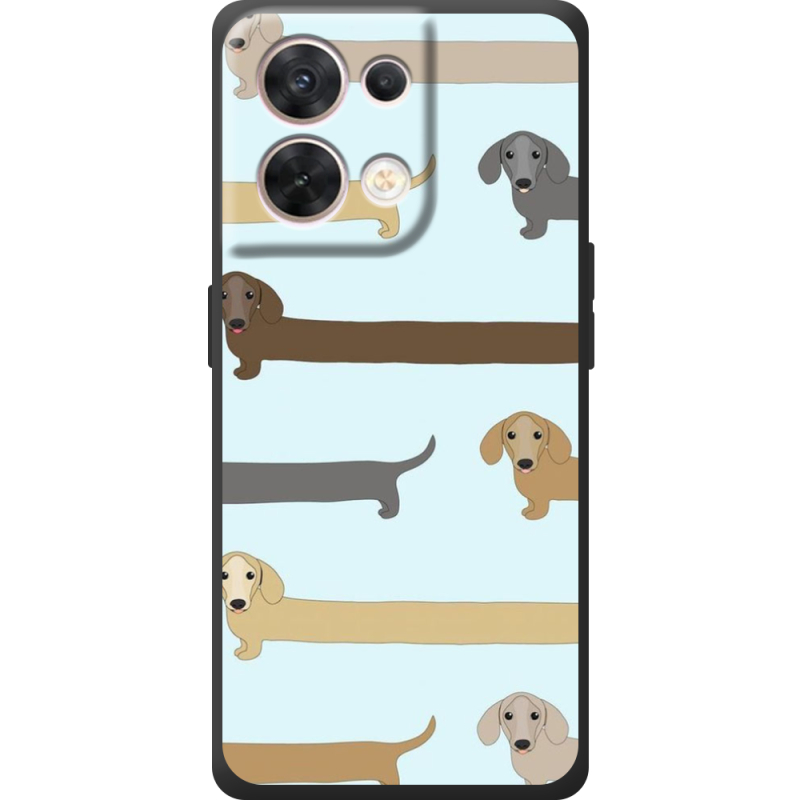Чохол BoxFace OPPO Reno 8 5G Dachshund