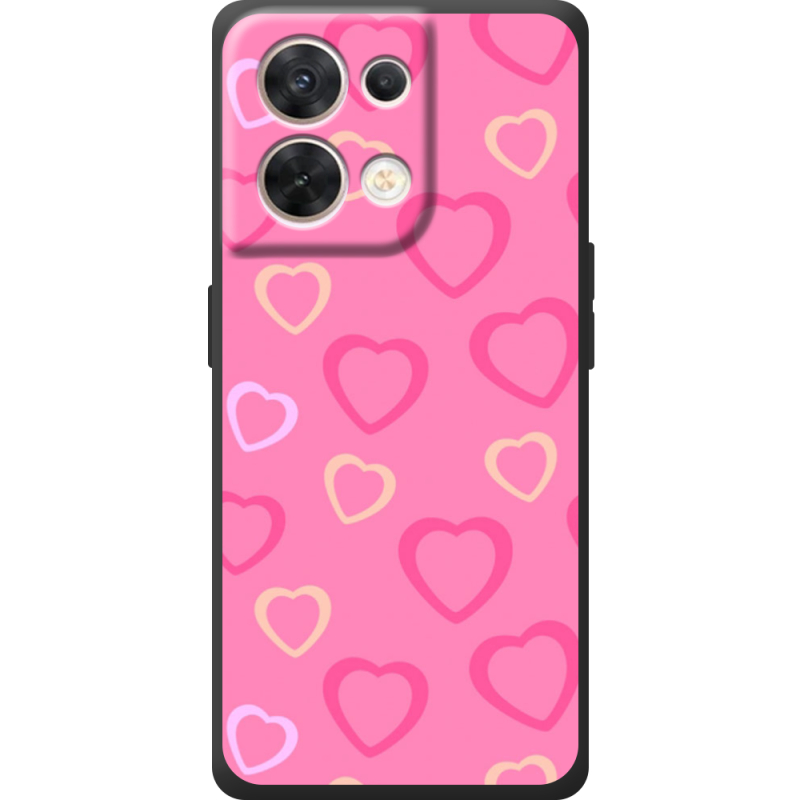 Чохол BoxFace OPPO Reno 8 5G Sugar Hearts