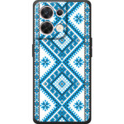 Чохол BoxFace OPPO Reno 8 5G Блакитний Орнамент