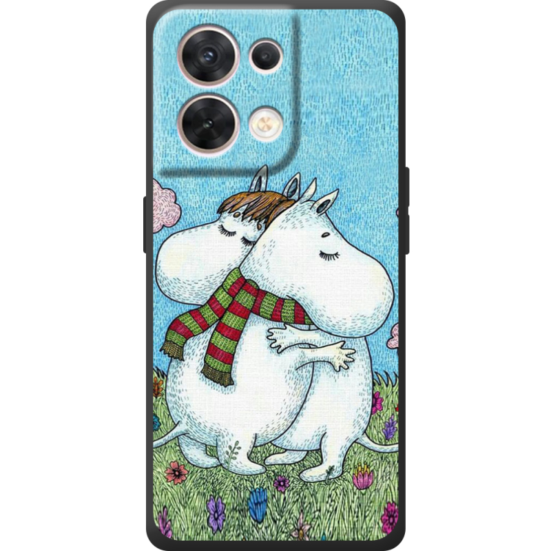 Чохол BoxFace OPPO Reno 8 5G Mumintroll